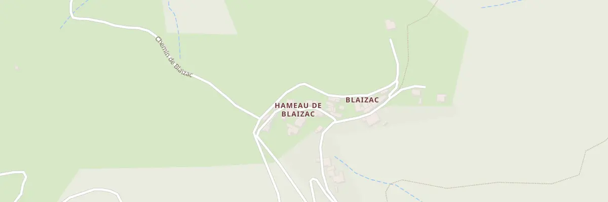 Plan du 31 Blaizac à Ajoux