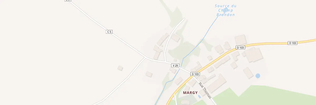 Plan du 5089 Hameau de Margy à Viel-Saint-Remy