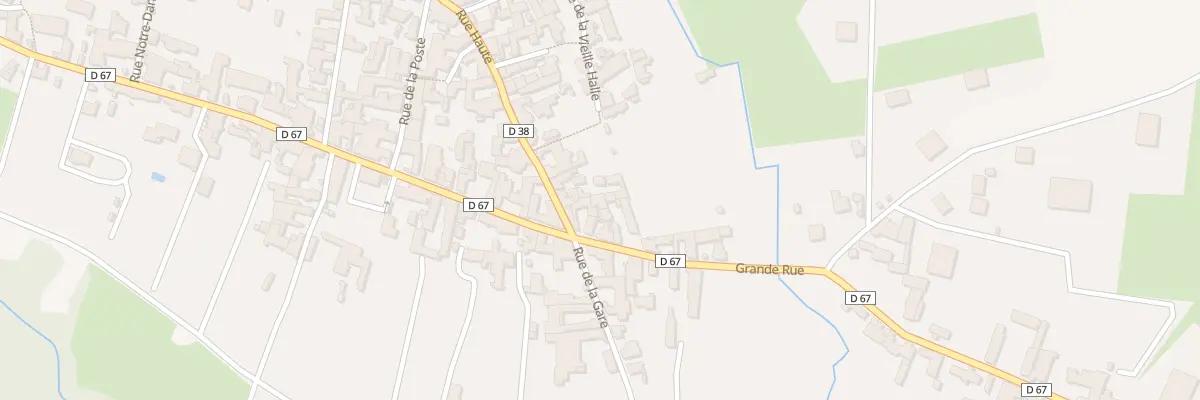 Plan du 6 Rue Haute à Landreville