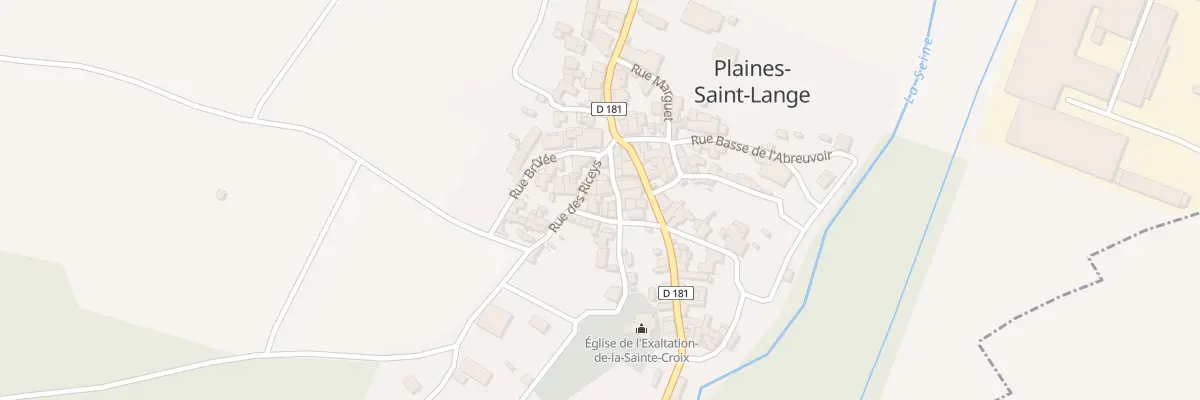 Plan du 4 Rue des Trois Chats à Plaines-Saint-Lange