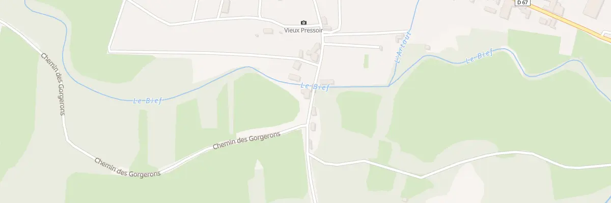 Plan du 20 Rue de la Gare à Landreville