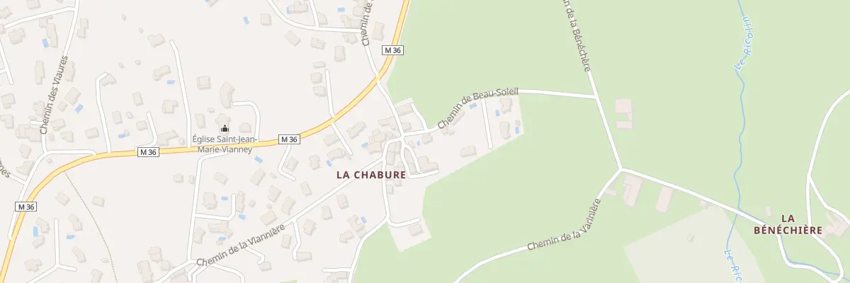 Plan du 1B Che Beau Soleil à Saint-Chamond