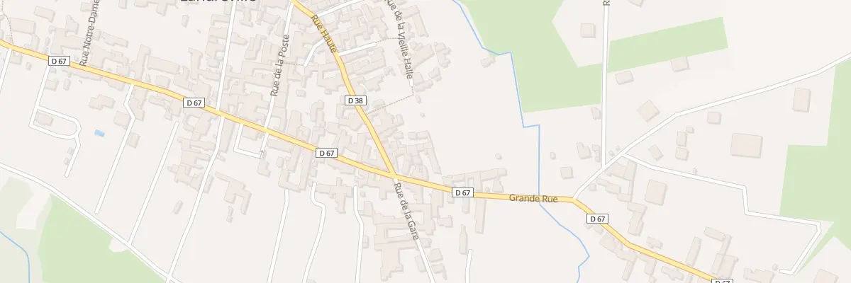 Plan du 8 Rue Haute à Landreville