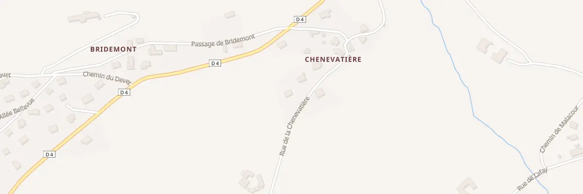 Plan du 345 Rue de la Chenevatiere à Saint-Genis-l’Argentière
