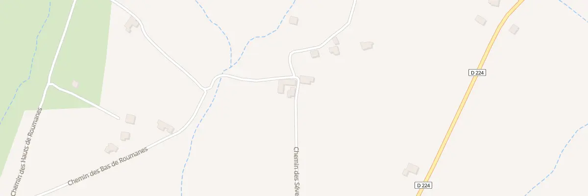 Plan du 455 Che des Seveniers à Lussas
