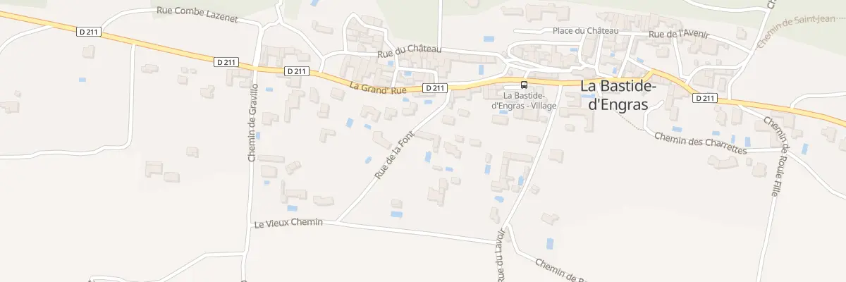 Plan du 5015 Rue de la Font à La Bastide-d’Engras