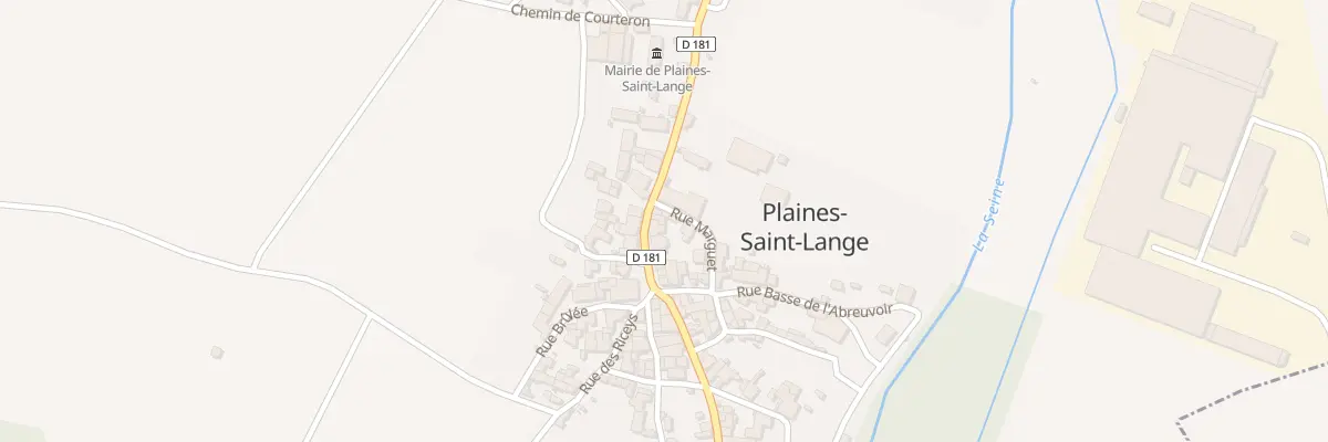 Plan du 9 Rue du Pont à Plaines-Saint-Lange