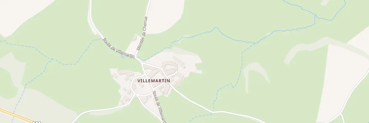 Plan du 5247 Villemartin à Saint-Bonnet-des-Bruyères
