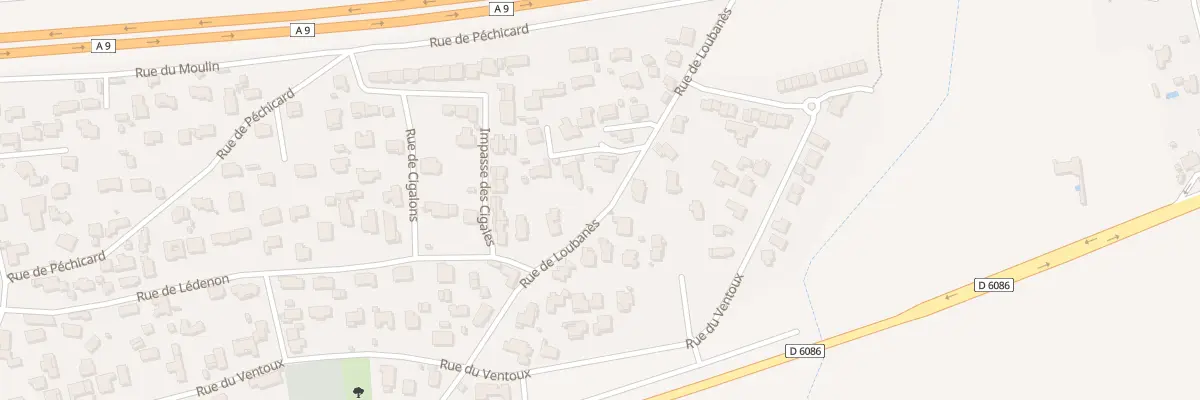 Plan du 10 Rue de Loubanès à Saint-Gervasy