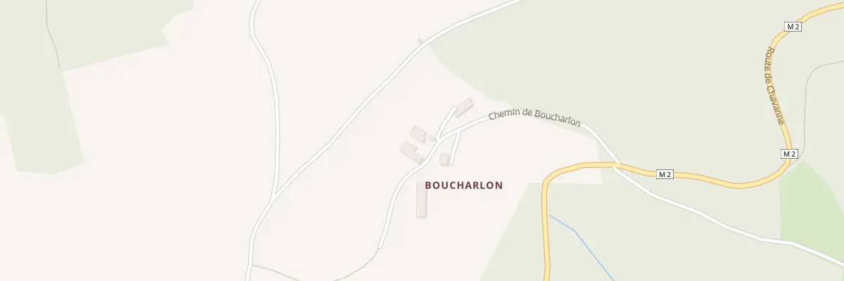 Plan du 4 Che de Boucharlon à Saint-Chamond