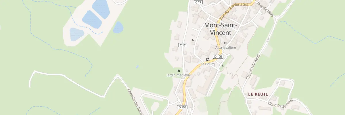 Plan du 8 Che de la Croix Neuve à Mont-Saint-Vincent