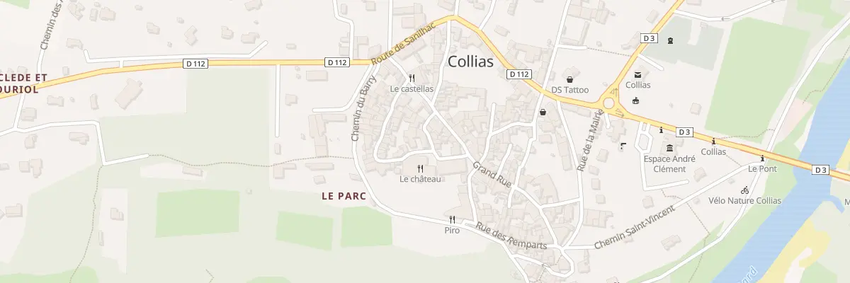 Plan du 4 Pl du Château à Collias