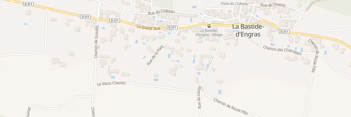Plan du 5126 Rue de la Font à La Bastide-d’Engras