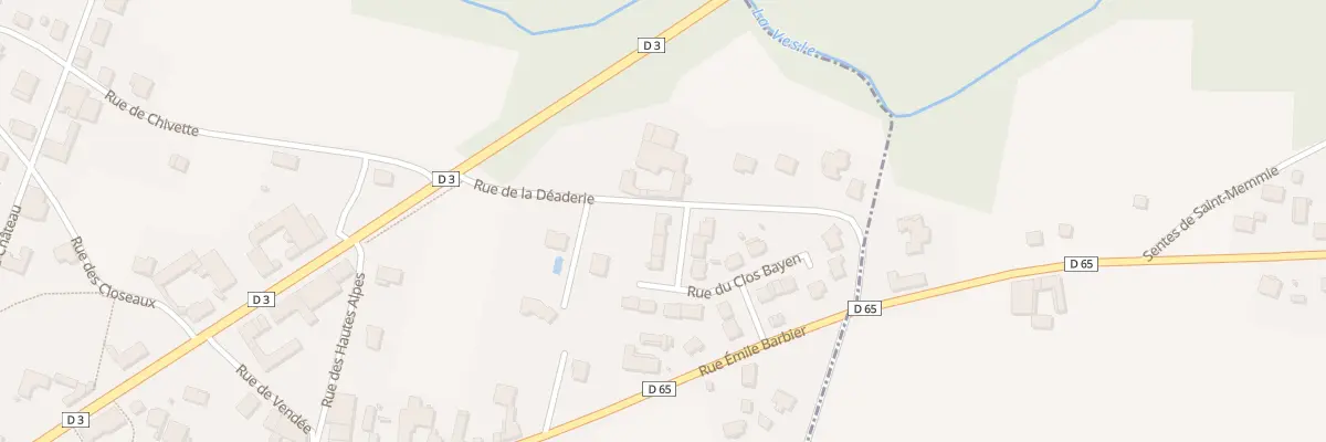 Plan du 10 Rue du Clos Bayen à L’Épine