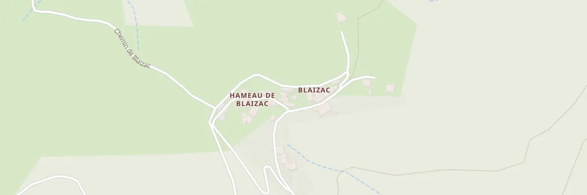 Plan du 5071 Blaizac à Ajoux