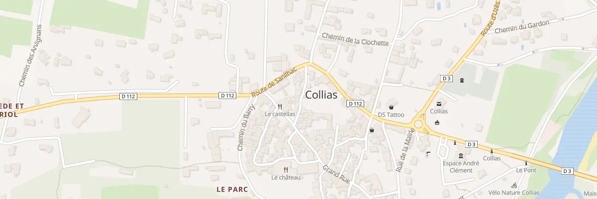 Plan du 5 Rue du Bout du Pied à Collias