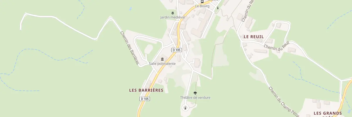 Plan du 11 Rue de la Porte Bayard à Mont-Saint-Vincent