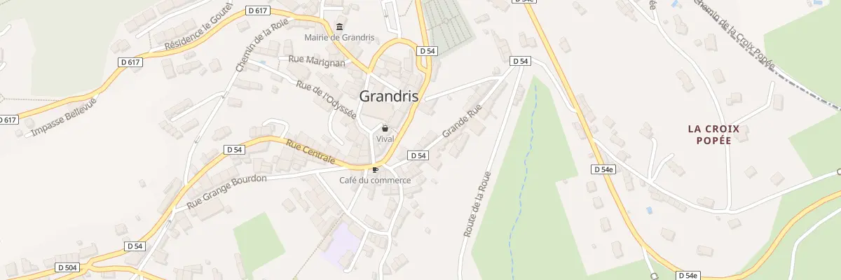 Plan du 144 Gr Grande Rue à Grandris