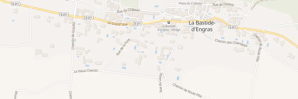 Plan du 5139 Rue de la Font à La Bastide-d’Engras