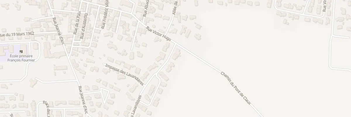 Plan du 4 Rue des Lavandieres à Manduel
