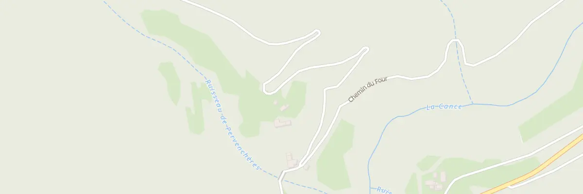 Plan du 5059 Pervencheres à Saint-Julien-Vocance