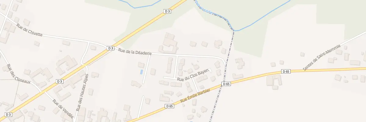 Plan du 11 Rue du Clos Bayen à L’Épine