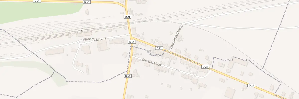 Plan du 4 Rue Jean Jaurès à Coucy