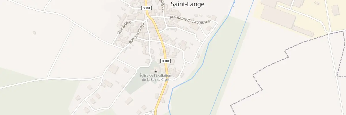 Plan du 16 Gr Grande Rue du Moulin à Plaines-Saint-Lange