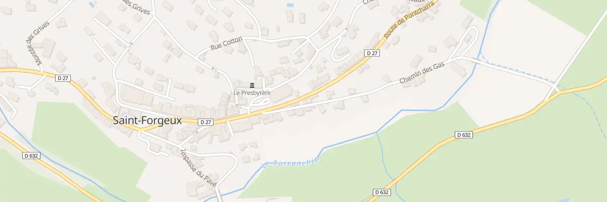 Plan du 5077 Che Des Gas à Saint-Forgeux