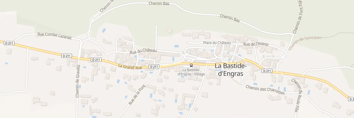 Plan du 5060 Rue de l’Horloge à La Bastide-d’Engras