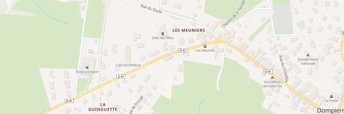 Plan du 5245F Le Monnet à Dompierre-les-Ormes