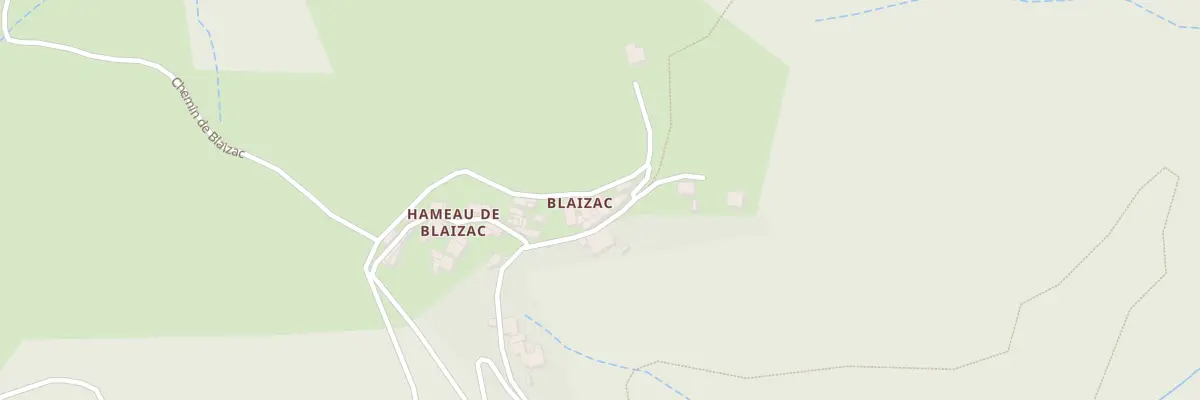 Plan du 15 Blaizac à Ajoux