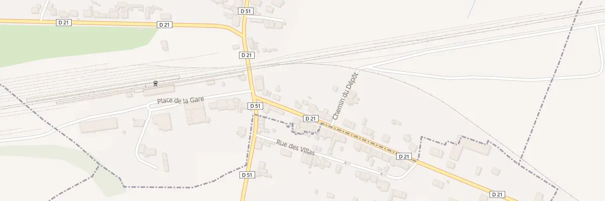 Plan du 3 Rue Jean Jaurès à Lucquy