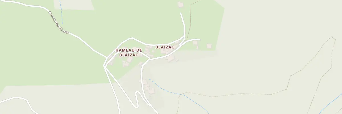 Plan du 6 Blaizac à Ajoux