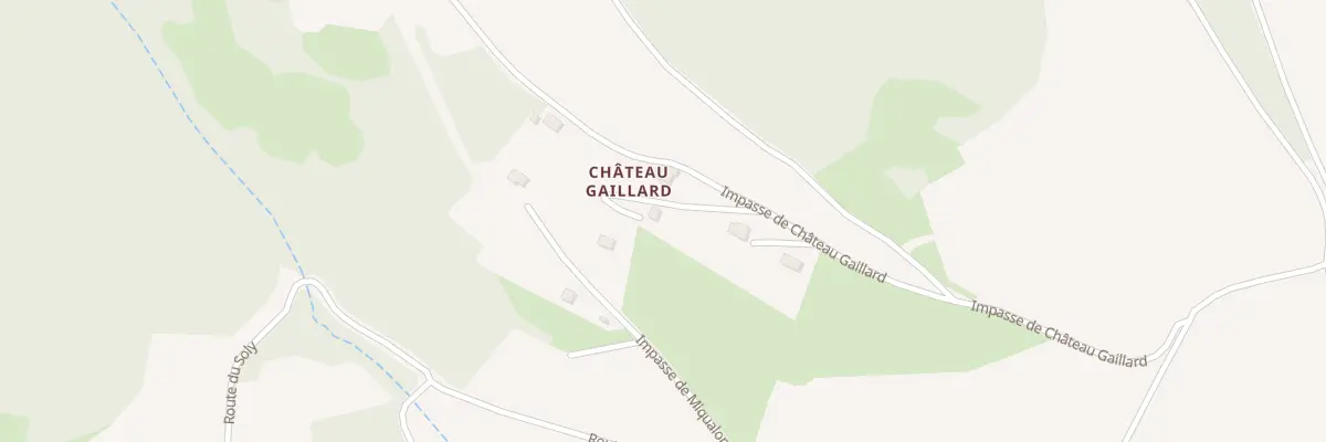 Plan du 5230C Château Gaillard à Saint-Clément-sur-Valsonne