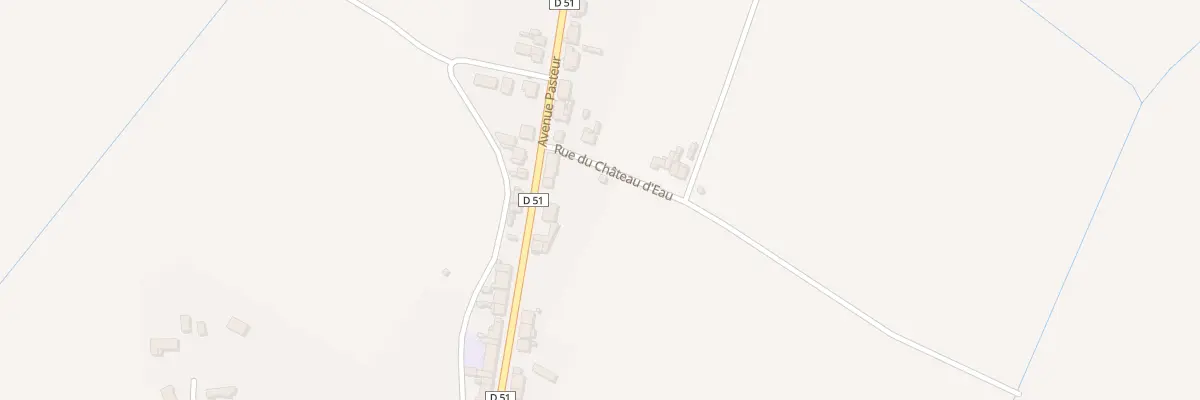 Plan du 4 Rue du Château d’Eau à Lucquy