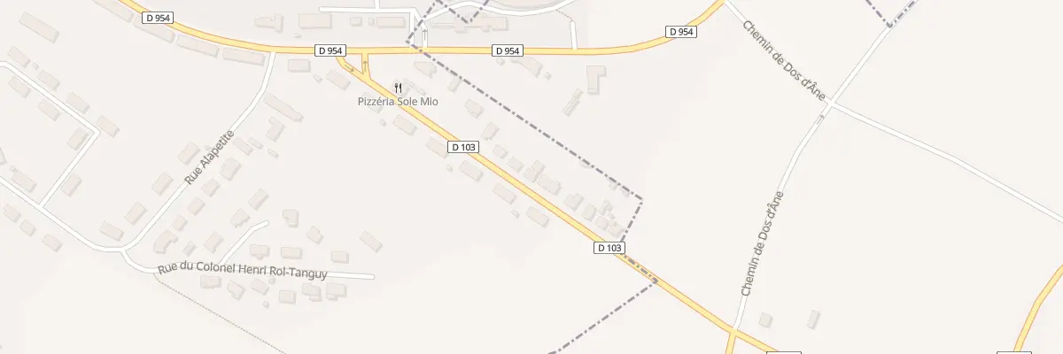 Plan du 11 Rue Vercingétorix à Venarey-les-Laumes