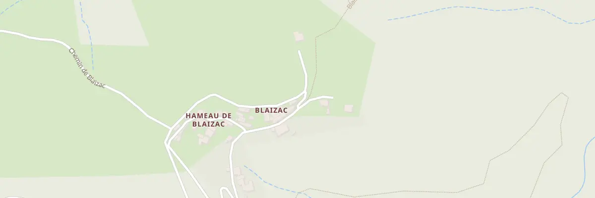 Plan du 13 Blaizac à Ajoux