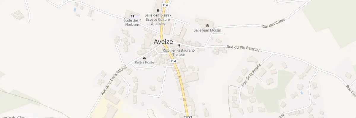 Plan du 47 Gr Rue à Aveize