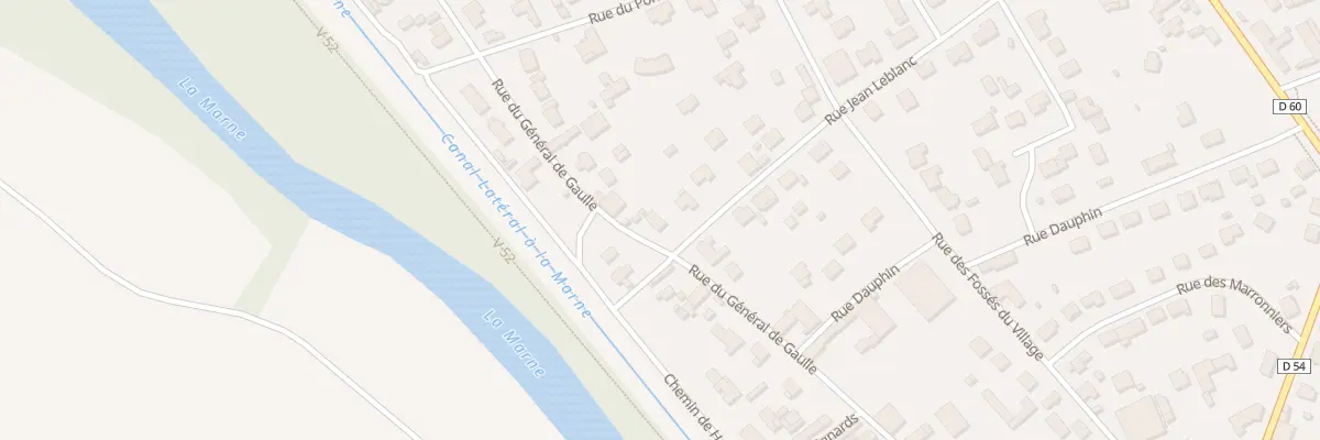 Plan du 2 Rue Jean Leblanc à Pogny