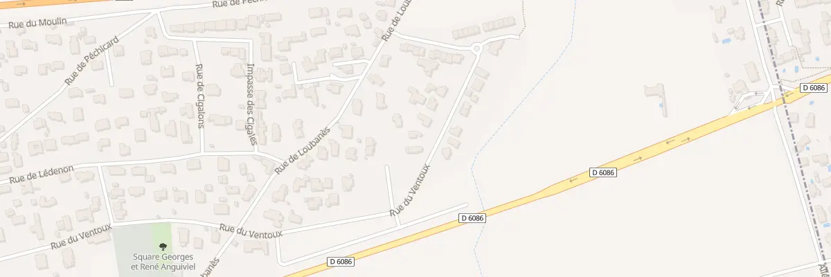 Plan du 66 Rue du Ventoux à Saint-Gervasy