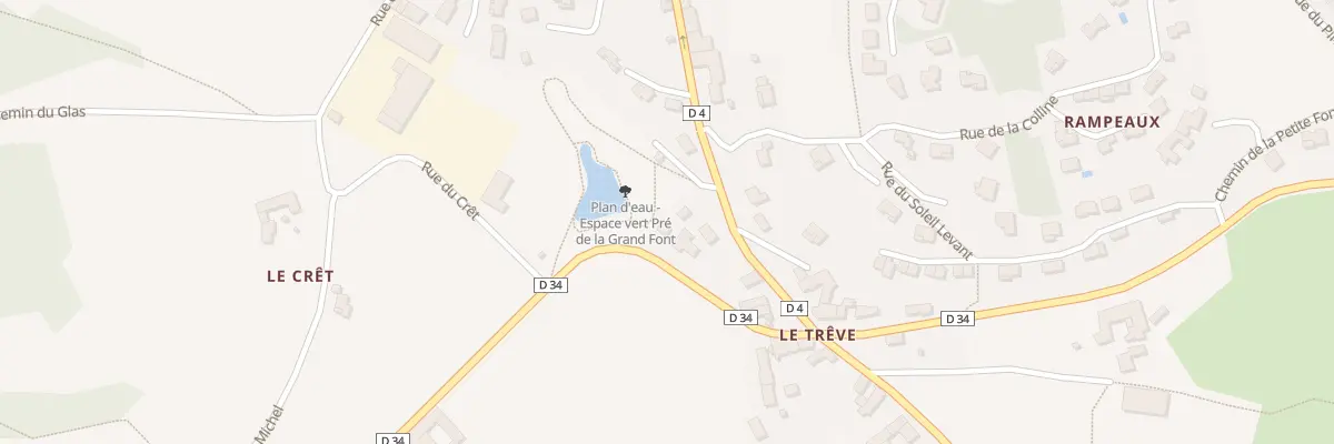 Plan du 276 Gr Rue à Aveize