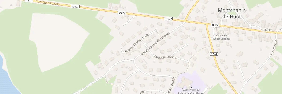 Plan du 93 Rue du 19 Mars 1962 à Saint-Eusèbe