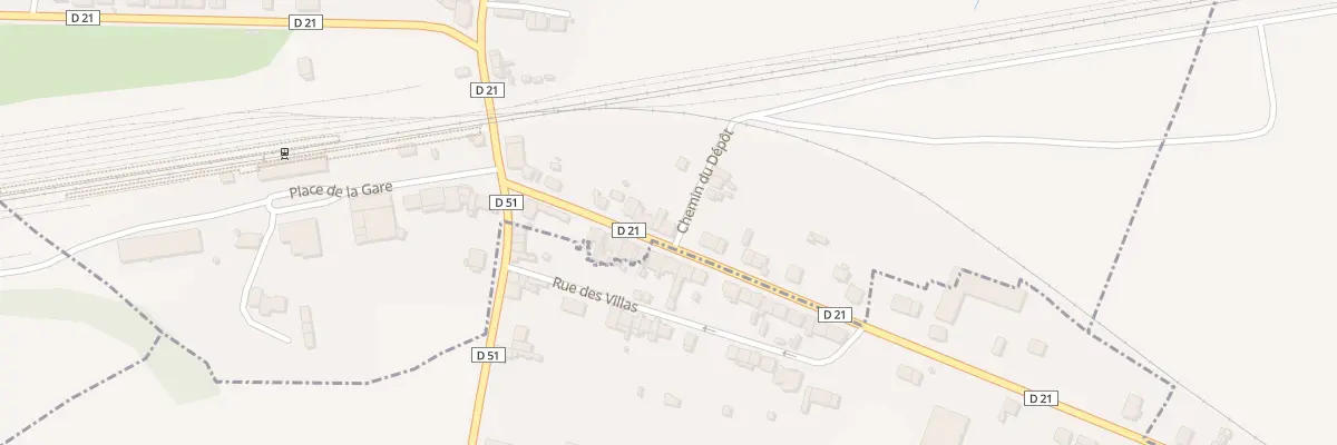 Plan du 9 Rue Jean Jaurès à Lucquy