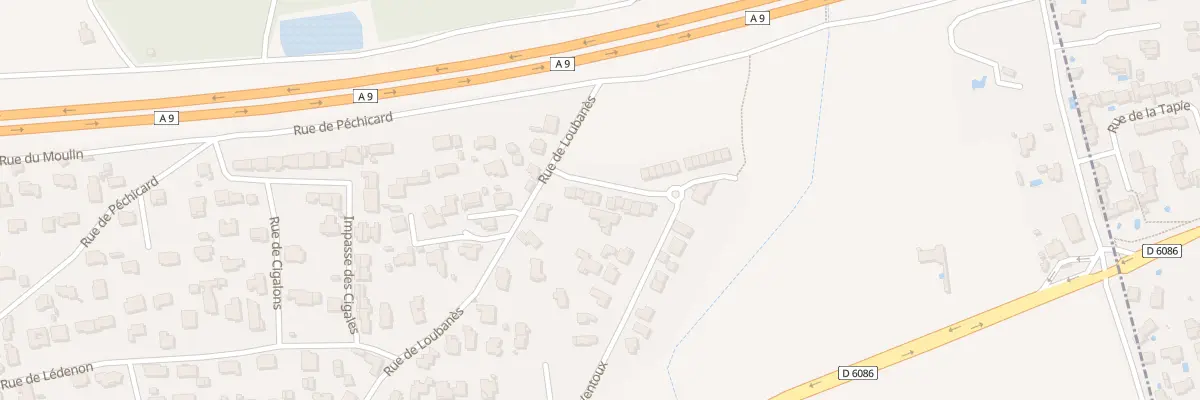 Plan du 94 Rue du Ventoux à Saint-Gervasy