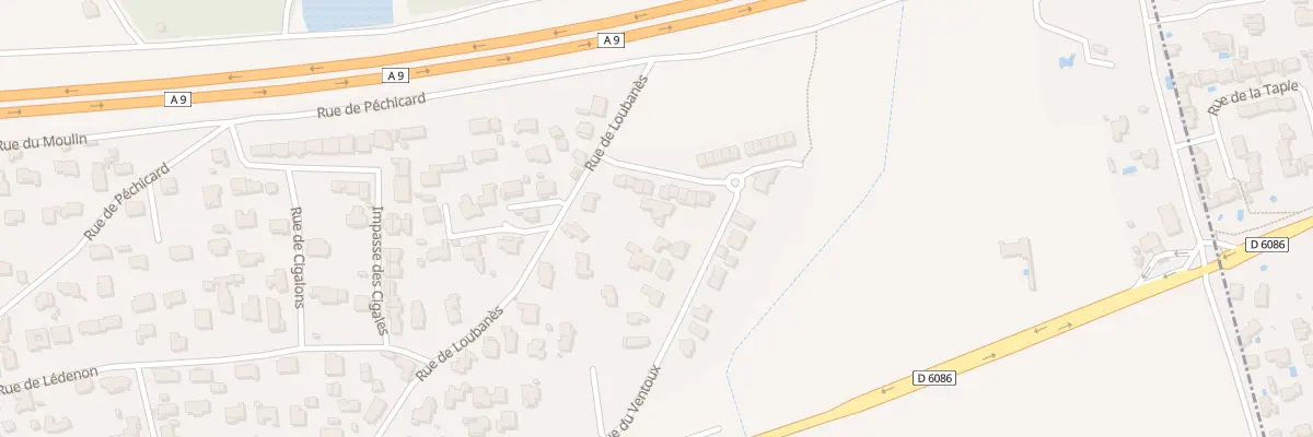 Plan du 80 Rue du Ventoux à Saint-Gervasy