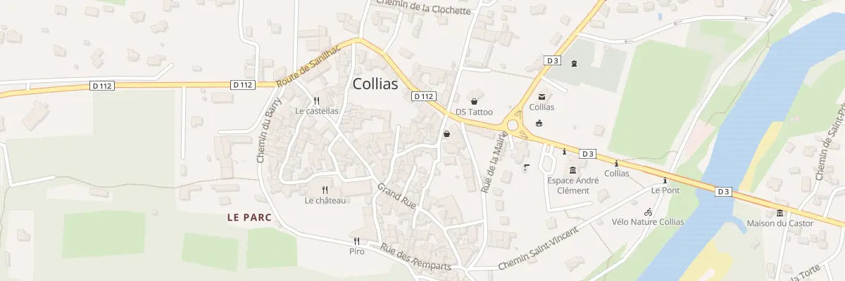 Plan du 9 Rue des Templiers à Collias