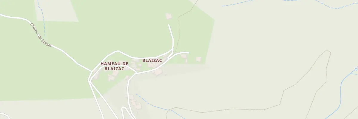Plan du 5058 Blaizac à Ajoux