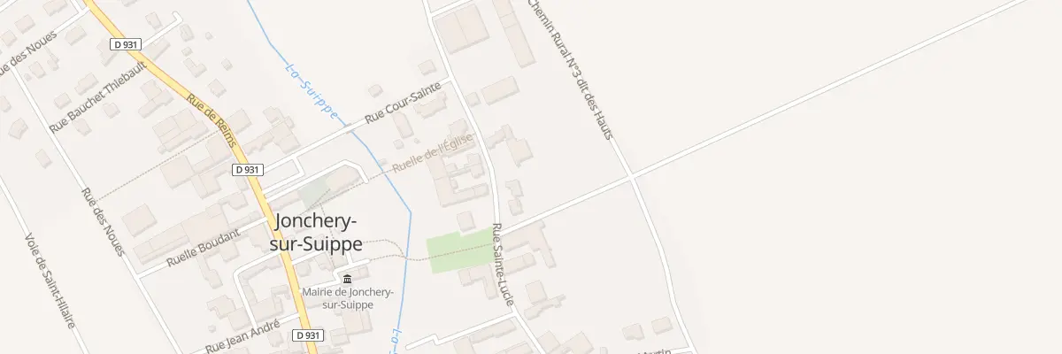 Plan du 6T Rue Sainte-Lucie à Jonchery-sur-Suippe