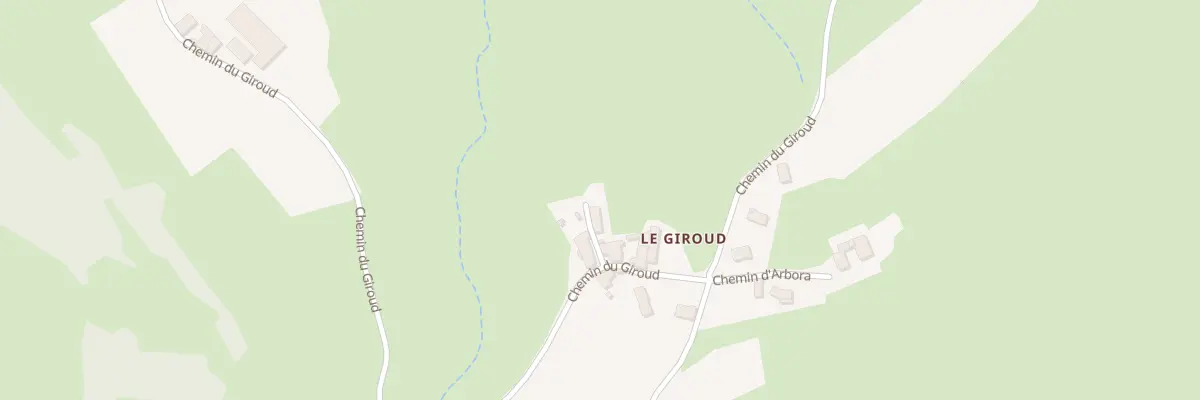 Plan du 5328 Le Giroud à Saint-Forgeux
